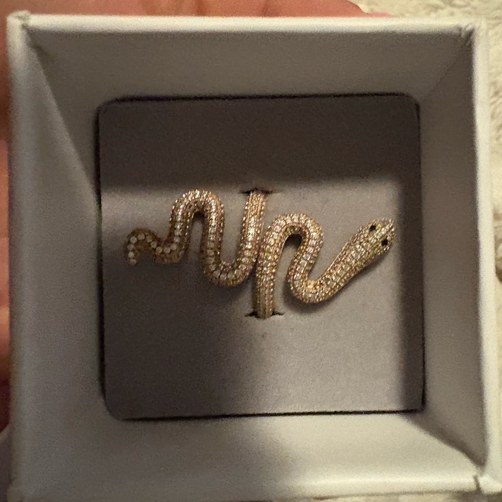 Taylor Swift Gold Snake ring